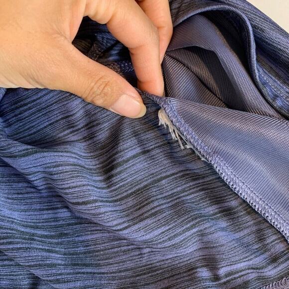 Adidas Hoodie Womens M Medium Multi Quarter Zip Lightweight Stripe Sleeve Shirt - Picture 9 of 12